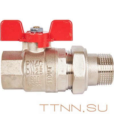 Шаровый кран STOUT SVB-1007-000025 Шаровый кран STOUT SVB-1007-000025