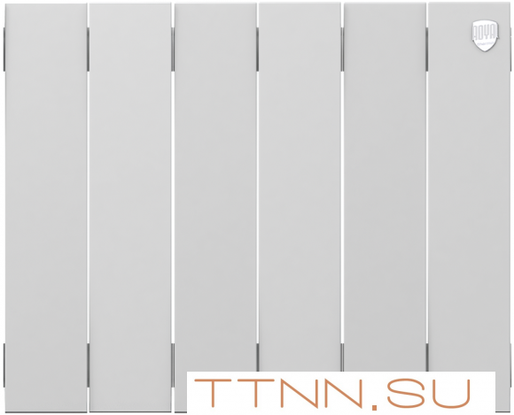 Биметаллический радиатор Royal Thermo Pianoforte 300 VD 6 секц. Bianco Traffico