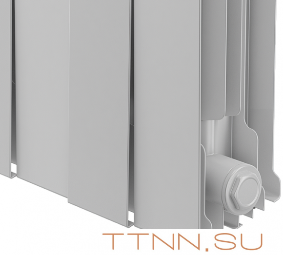 Биметаллический радиатор Royal Thermo Pianoforte 300 VD 6 секц. Bianco Traffico