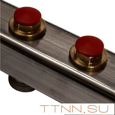 Коллектор с запорными клапанами STOUT SMS-0932-000010