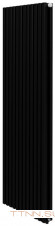 Стальной трубчатый радиатор 2-колончатый Royal Thermo Shift Q30 VC2180 - 12 секц. RAL9005m, нижнее 1/2