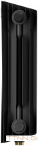 Биметаллический радиатор Royal Thermo Pianoforte 300 VD 6 секц. Noir Sable