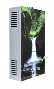 Колонка газовая Конорд JSD 20 EGFT waterfall стекло (рисунок водопада)