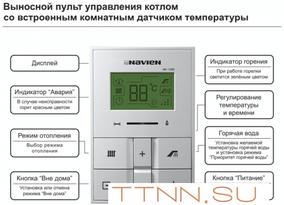 Настенный газовый котел Navien Deluxe C COAXIAL-16k Настенный газовый котел Navien Deluxe C COAXIAL-16k