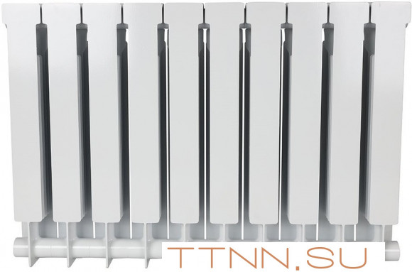 Биметаллический радиатор STOUT ALPHA BM 500 10 секций (SRB-2310-050010)