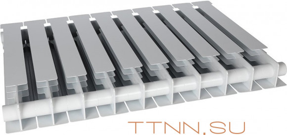 Биметаллический радиатор STOUT ALPHA BM 500 10 секций (SRB-2310-050010)