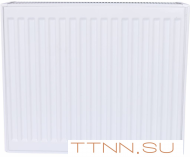 Стальной панельный радиатор Тип 33 Rommer Compact 33/400/1300 боковое подключение