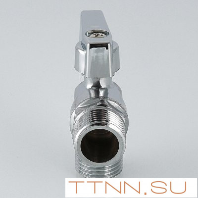 Кран шаровый угловой для стиральной машины Valtec 1/2х3/4 VT.392