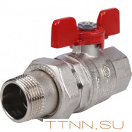 Кран шаровой с накидной гайкой STOUT 1 SVB-1007-000025 Кран шаровой с накидной гайкой STOUT 1 SVB-1007-000025