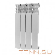 Алюминиевый радиатор Rommer Plus 500 4 секций Алюминиевый радиатор Rommer Plus 500 4 секций