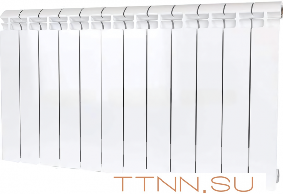 Биметаллический радиатор STOUT ALPHA BM 500 12 секций (SRB-2310-050012)