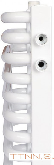 Стальной трубчатый радиатор 2-колончатый Rommer RST 2030/10 нижнее правое подключение RAL9016 Стальной трубчатый радиатор 2-колончатый Rommer RST 2030/10 нижнее правое подключение RAL9016