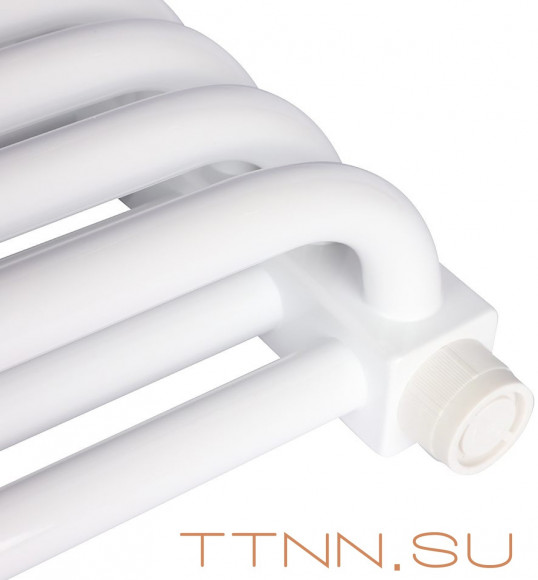 Стальной трубчатый радиатор 2-колончатый Rommer RST 2030/10 нижнее правое подключение RAL9016 Стальной трубчатый радиатор 2-колончатый Rommer RST 2030/10 нижнее правое подключение RAL9016