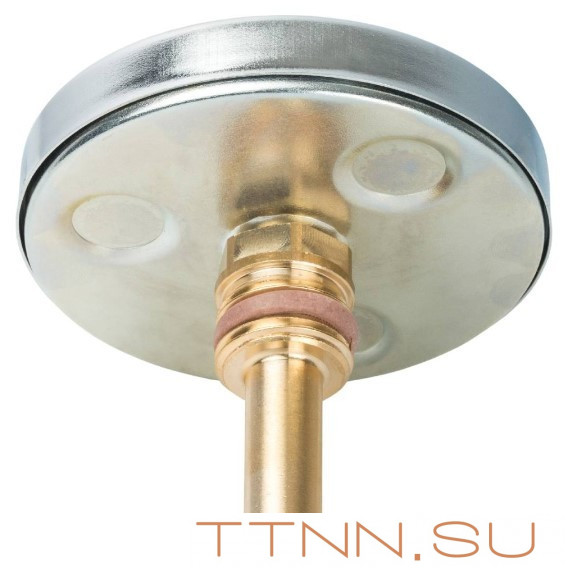 Термометр биметаллический с погружной гильзой Watts F+R801 (T) 80/50