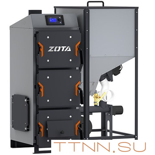 Твердотопливный автоматический котел ZOTA Focus 12