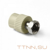 Муфта с накидной гайкой Pro Aqua 25-1