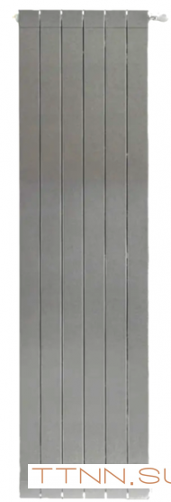 Алюминиевый радиатор STOUT Oscar 2000 6 секций (цвет 2676 cod.08 серый) Алюминиевый радиатор STOUT Oscar 2000 6 секций (цвет 2676 cod.08 серый)