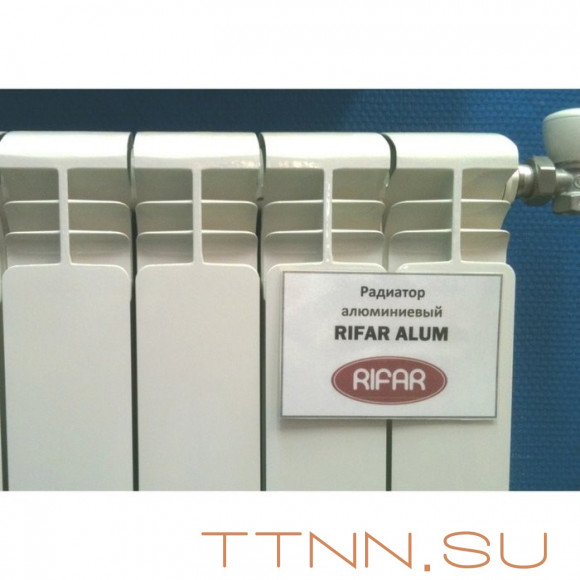 Алюминиевый радиатор Rifar Alum 350 х12 сек VL Алюминиевый радиатор Rifar Alum 350 х12 сек VL