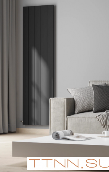 Алюминиевый радиатор STOUT Oscar 2000 6 секций (цвет 2748 cod.07 черный) Алюминиевый радиатор STOUT Oscar 2000 6 секций (цвет 2748 cod.07 черный)