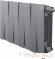 Биметаллический радиатор Royal Thermo Pianoforte 300 VD 8 секц. Silver Satin