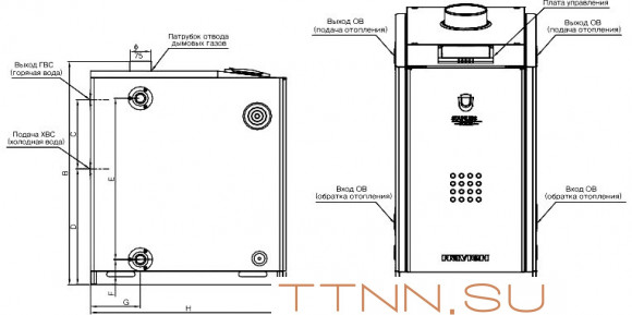 Дизельный котел Navien LST-24KG