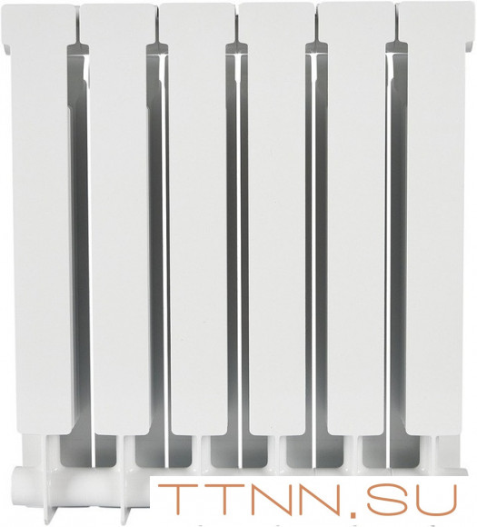 Биметаллический радиатор STOUT ALPHA BM 500 6 секций (SRB-2310-050006) Биметаллический радиатор STOUT ALPHA BM 500 6 секций (SRB-2310-050006)