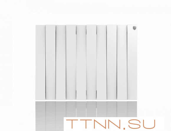 Биметаллический радиатор Royal Thermo Pianoforte 500 VD 10 секц. Bianco Traffico