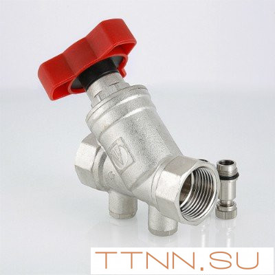 Клапан ручной балансировочный Valtec 1/2" VT.054.N.04