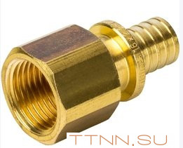 Переходник аксиальный с внутренней резьбой STOUT 16х1/2 STOUT SFA-0002-001612