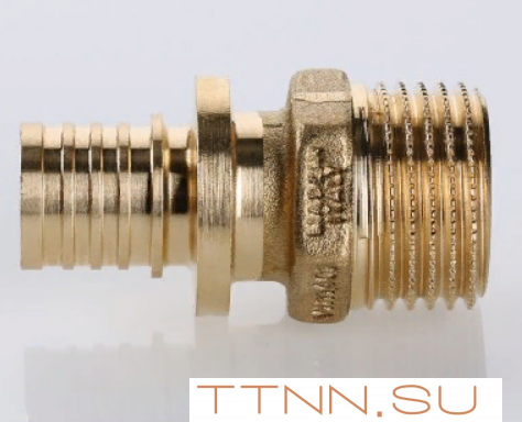 Соeдинитель аксиальный Valtec 25х1/2" VTm.401.BG.002504 с переходом на наружную резьбу