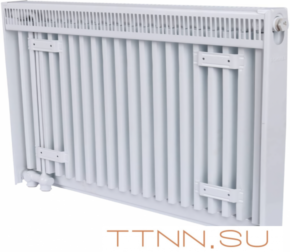 Стальной панельный радиатор Тип 22 Rommer Ventil 22/300/400 нижнее правое подключение Стальной панельный радиатор Тип 22 Rommer Ventil 22/300/400 нижнее правое подключение