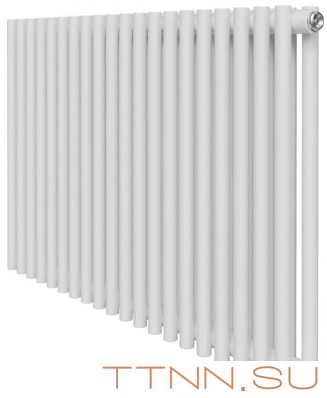 Стальной трубчатый радиатор 2-колончатый Royal Thermo Shift R22 C2050 - 12 секц. RAL9016, боковое 1/2