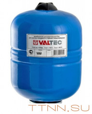 Расширительный бак VALTEC Бак расширительный для ГВС и ХВС 24л. СИНИЙ