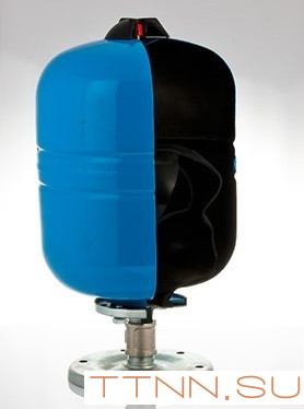 Расширительный бак VALTEC Бак расширительный для ГВС и ХВС 24л. СИНИЙ