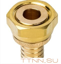 Переходник аксиальный с накидной гайкой STOUT 16x1/2 SFA-0019-001612 Переходник аксиальный с накидной гайкой STOUT 16x1/2 SFA-0019-001612