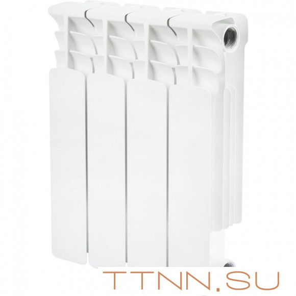 Биметаллический радиатор STOUT SPACE 350 4 секции (SRB-0310-035004)