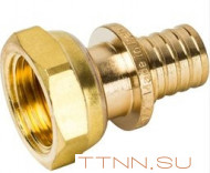 Переходник аксиальный с накидной гайкой STOUT 20x1/2 SFA-0019-002012