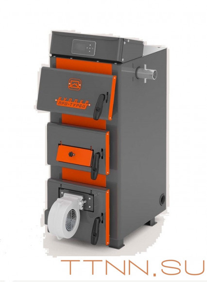 Твердотопливный котел Теплодар КУППЕР ПРО ТУРБО-36