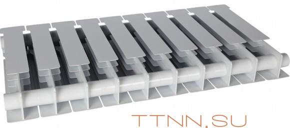 Биметаллический радиатор STOUT ALPHA 350 10 секций (SRB-2310-035010) Биметаллический радиатор STOUT ALPHA 350 10 секций (SRB-2310-035010)