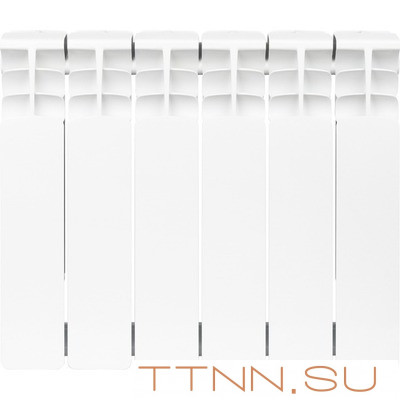 Биметаллический радиатор STOUT SPACE 350 6 секций (SRB-0310-035006)