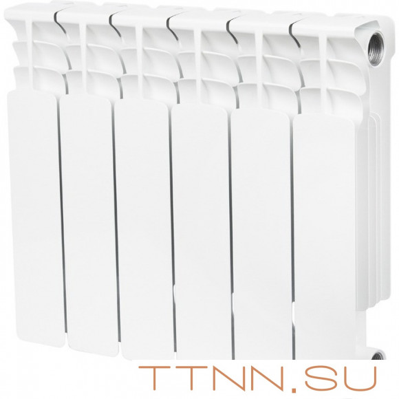 Биметаллический радиатор STOUT SPACE 350 6 секций (SRB-0310-035006)