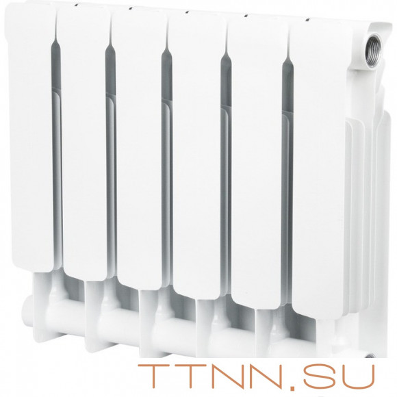 Биметаллический радиатор STOUT SPACE 350 6 секций (SRB-0310-035006)