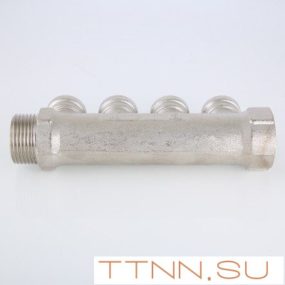 Коллектор Valtec 1"х 3 выхода х 1/2" VTc.550 N Коллектор Valtec 1"х 3 выхода х 1/2" VTc.550 N