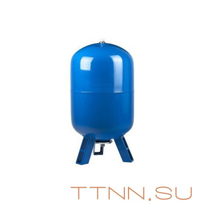 Расширительный бак VALTEC Бак расширительный для ГВС и ХВС 80л. СИНИЙ (с ножками)