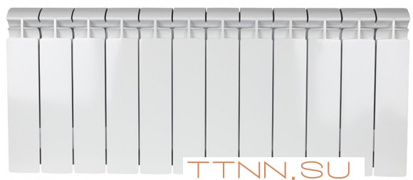 Биметаллический радиатор STOUT ALPHA 350 12 секций (SRB-2310-035012) Биметаллический радиатор STOUT ALPHA 350 12 секций (SRB-2310-035012)