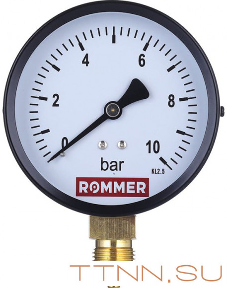 Манометр Rommer RIM-0010-101015