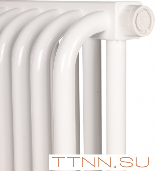 Стальной трубчатый радиатор 2-колончатый Rommer RST 2030/26 боковое подключение RAL9016 Стальной трубчатый радиатор 2-колончатый Rommer RST 2030/26 боковое подключение RAL9016