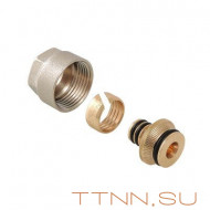 Фитинг обжимной евроконус с накидной гайкой VALTEC VT.4420.NE.20 20x3/4" Фитинг обжимной евроконус с накидной гайкой VALTEC VT.4420.NE.20 20x3/4"