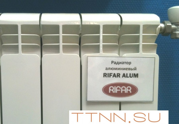 Алюминиевый радиатор Rifar Alum 500 х 8 сек VR Алюминиевый радиатор Rifar Alum 500 х 8 сек VR