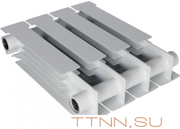 Биметаллический радиатор STOUT ALPHA 350 4 секции (SRB-2310-035004) Биметаллический радиатор STOUT ALPHA 350 4 секции (SRB-2310-035004)